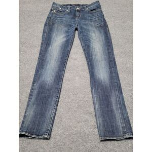 Rock &‎ Republic Berlin Jeans Womens 8 M Blue Denim Stretch Denim